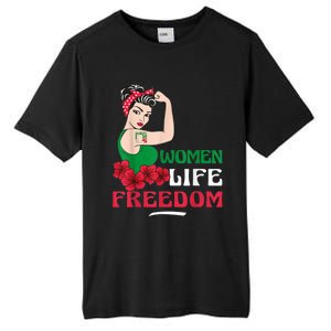 Wo Life Freedom, Support Wo Iran, Cute Iranian Wo Tall Fusion ChromaSoft Performance T-Shirt