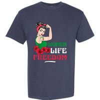 Wo Life Freedom, Support Wo Iran, Cute Iranian Wo Garment-Dyed Heavyweight T-Shirt