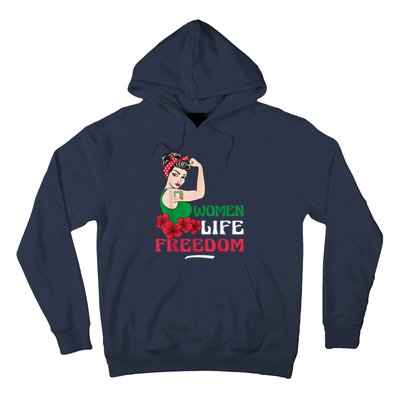 Wo Life Freedom, Support Wo Iran, Cute Iranian Wo Hoodie