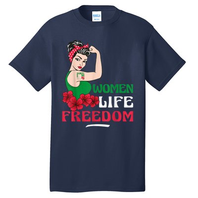 Wo Life Freedom, Support Wo Iran, Cute Iranian Wo Tall T-Shirt