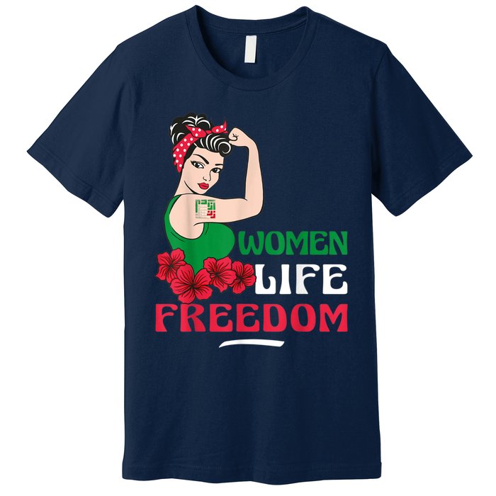 Wo Life Freedom, Support Wo Iran, Cute Iranian Wo Premium T-Shirt