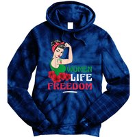 Wo Life Freedom, Support Wo Iran, Cute Iranian Wo Tie Dye Hoodie