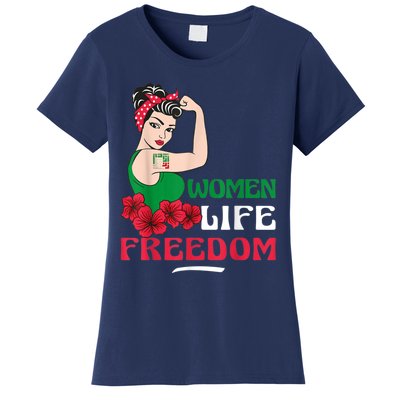 Wo Life Freedom, Support Wo Iran, Cute Iranian Wo Women's T-Shirt