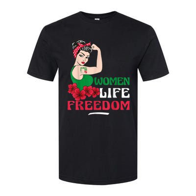 Wo Life Freedom, Support Wo Iran, Cute Iranian Wo Softstyle CVC T-Shirt