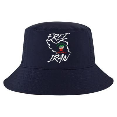 Women Life Freedom Vintage Iranian Distressed Free Iran Cool Comfort Performance Bucket Hat