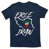 Women Life Freedom Vintage Iranian Distressed Free Iran T-Shirt