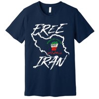 Women Life Freedom Vintage Iranian Distressed Free Iran Premium T-Shirt