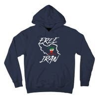 Women Life Freedom Vintage Iranian Distressed Free Iran Tall Hoodie