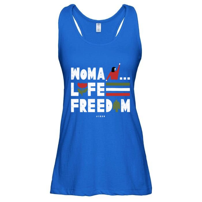 Wo Life Freedom Funny Gift Ladies Essential Flowy Tank