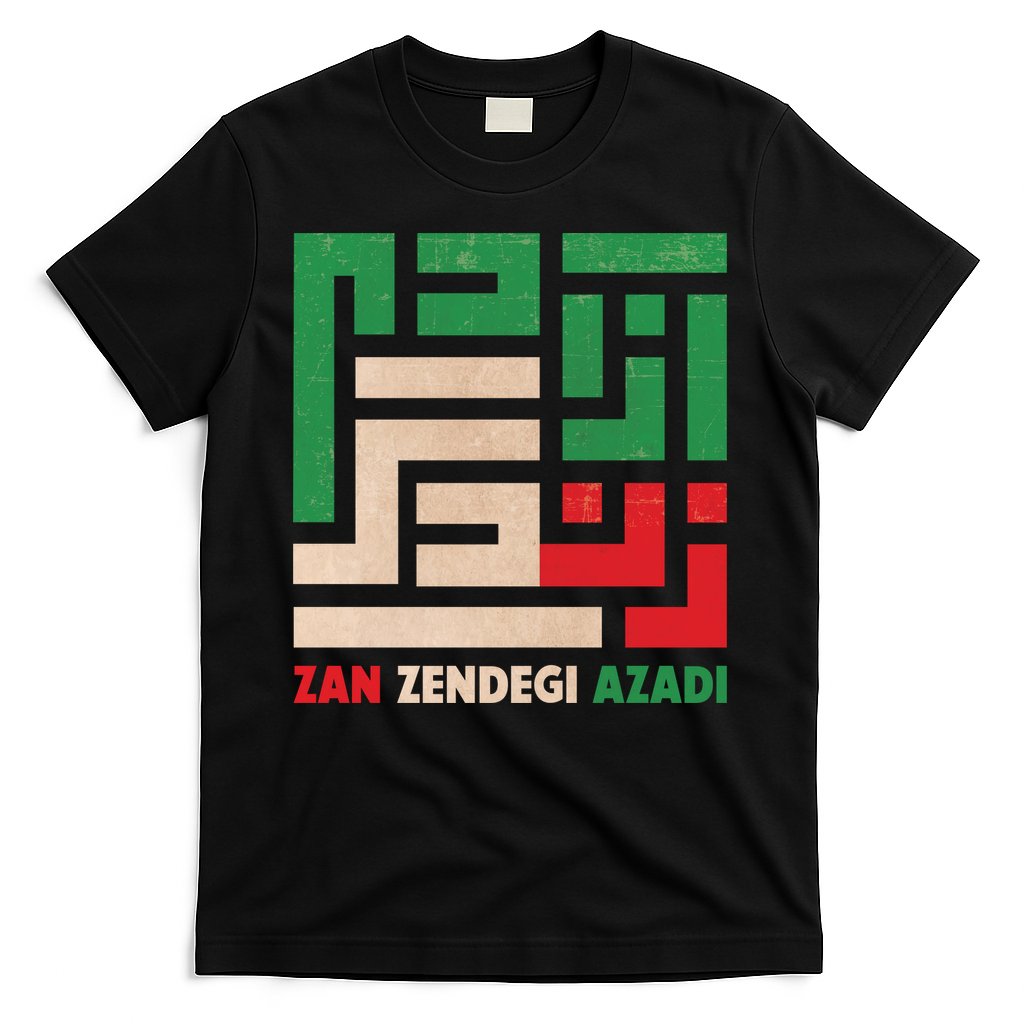Women Life Freedom Mahsa Amini Zan Zendegi Azadi Iran T-Shirt
