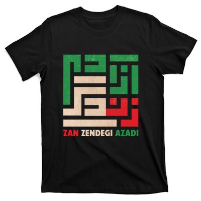 Women Life Freedom Mahsa Amini Zan Zendegi Azadi Iran T-Shirt