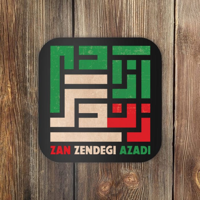 Women Life Freedom Mahsa Amini Zan Zendegi Azadi Iran Coaster