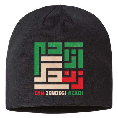 Women Life Freedom Mahsa Amini Zan Zendegi Azadi Iran Sustainable Beanie