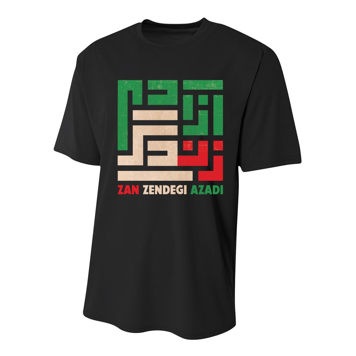Women Life Freedom Mahsa Amini Zan Zendegi Azadi Iran Youth Performance Sprint T-Shirt