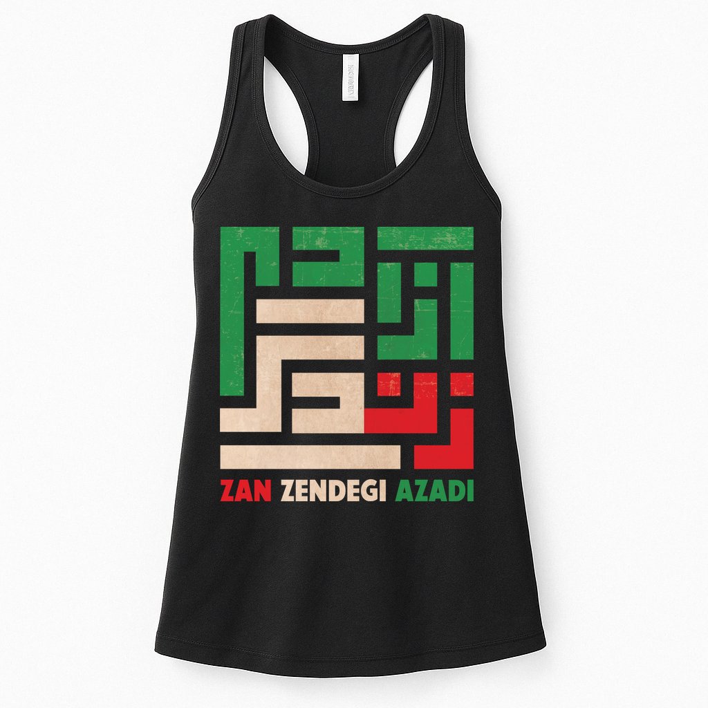Women Life Freedom Mahsa Amini Zan Zendegi Azadi Iran Womens Tank Top
