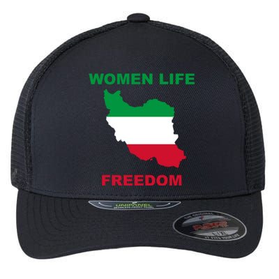 Women Life Freedom Iranian Mahsa Amini Flexfit Unipanel Trucker Cap