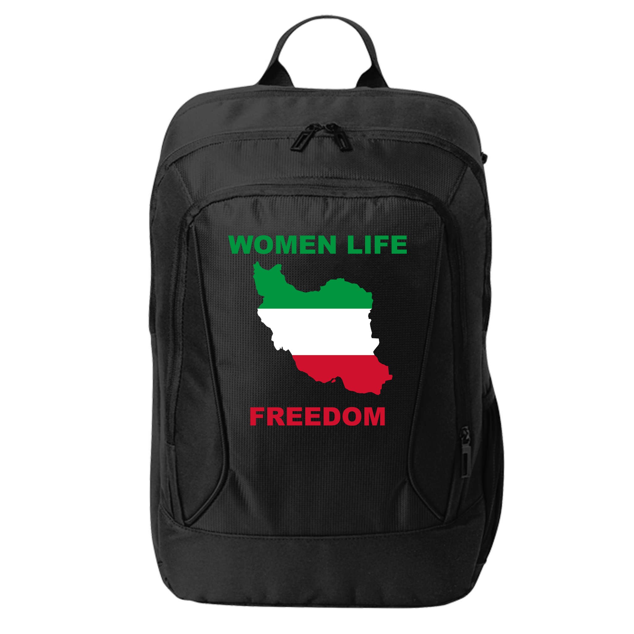 Women Life Freedom Iranian Mahsa Amini City Backpack