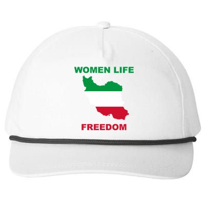 Women Life Freedom Iranian Mahsa Amini Snapback Five-Panel Rope Hat