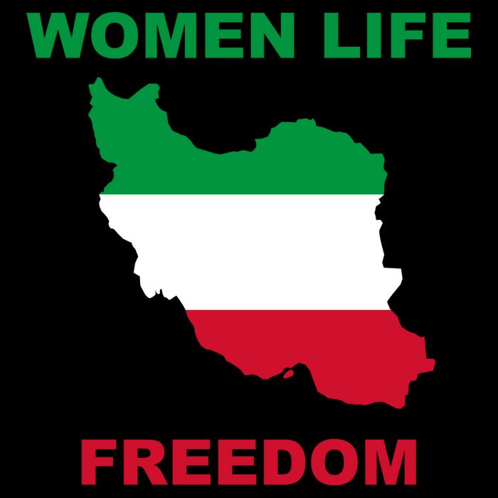 Women Life Freedom Iranian Mahsa Amini Zip Tote Bag