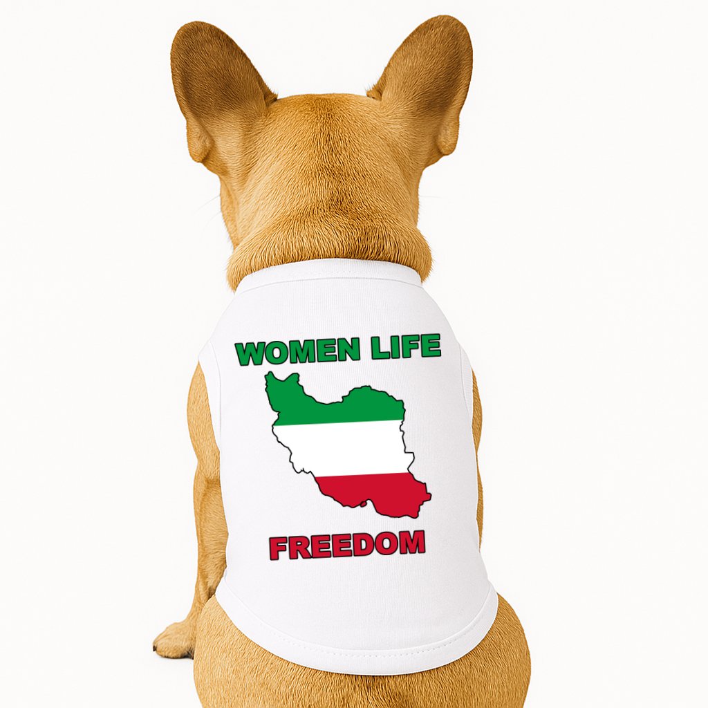 Women Life Freedom Iranian Mahsa Amini Doggie Tank