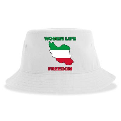 Women Life Freedom Iranian Mahsa Amini Sustainable Bucket Hat