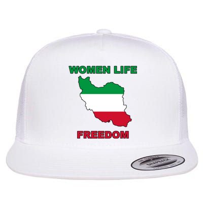 Women Life Freedom Iranian Mahsa Amini Flat Bill Trucker Hat