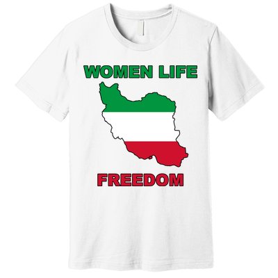 Women Life Freedom Iranian Mahsa Amini Premium T-Shirt