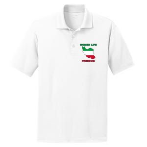 Women Life Freedom Iranian Mahsa Amini PosiCharge RacerMesh Polo