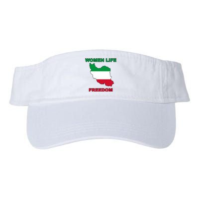 Women Life Freedom Iranian Mahsa Amini Valucap Bio-Washed Visor