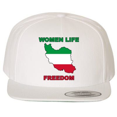 Women Life Freedom Iranian Mahsa Amini Wool Snapback Cap