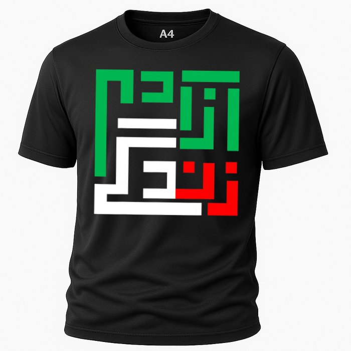 Woman Life Freedom Iran Zan Zendegi Azadi Persian Cooling Performance Crew T-Shirt