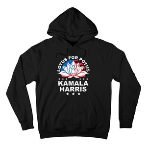 Wo Lotus For Potus Kamala Harris 2024 For President Elections Hoodie