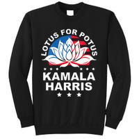 Wo Lotus For Potus Kamala Harris 2024 For President Elections Sweatshirt