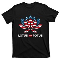 Wo Lotus For Potus Kamala Harris 2024 T-Shirt