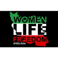 Women Life Freedom Free Iran Bumper Sticker