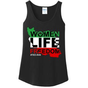 Women Life Freedom Free Iran Ladies Essential Tank