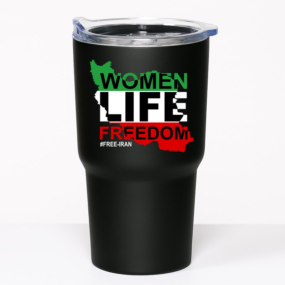 Women Life Freedom Free Iran Tumbler