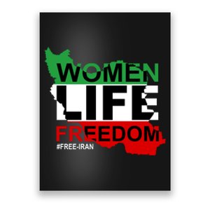 Women Life Freedom Free Iran Poster