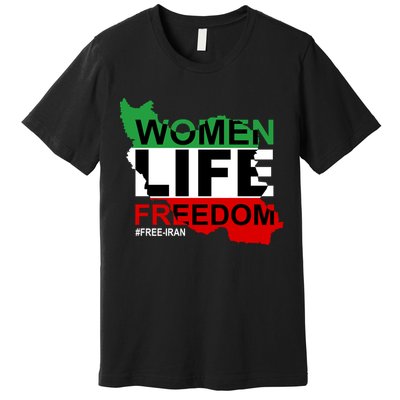 Women Life Freedom Free Iran Premium T-Shirt