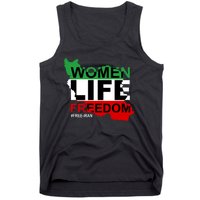 Women Life Freedom Free Iran Tank Top