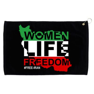 Women Life Freedom Free Iran Grommeted Golf Towel