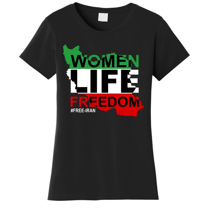 Women Life Freedom Free Iran Women's T-Shirt