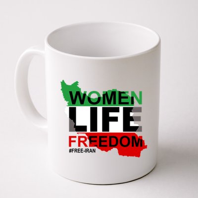 Women Life Freedom Free Iran Coffee Mug