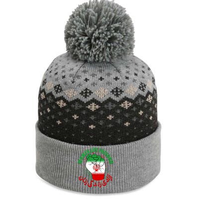 Women Life Freedom Rise With The Women Of Iran Mahsa Amini The Baniff Cuffed Pom Beanie