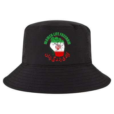 Women Life Freedom Rise With The Women Of Iran Mahsa Amini Cool Comfort Performance Bucket Hat