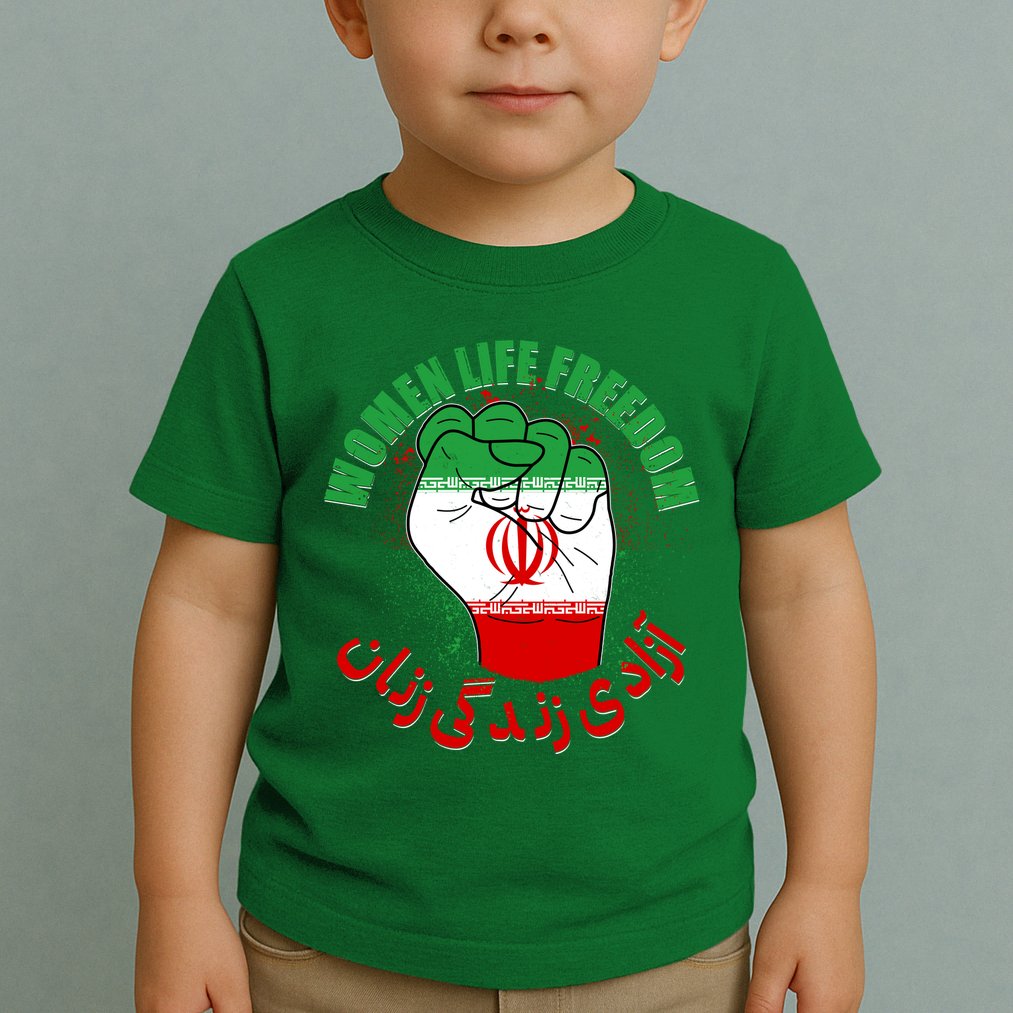 Women Life Freedom Rise With The Women Of Iran Mahsa Amini Toddler T-Shirt