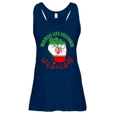 Women Life Freedom Rise With The Women Of Iran Mahsa Amini Ladies Essential Flowy Tank