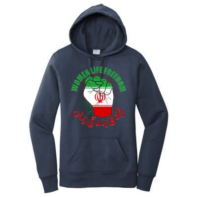 Women Life Freedom Rise With The Women Of Iran Mahsa Amini Women's Pullover Hoodie