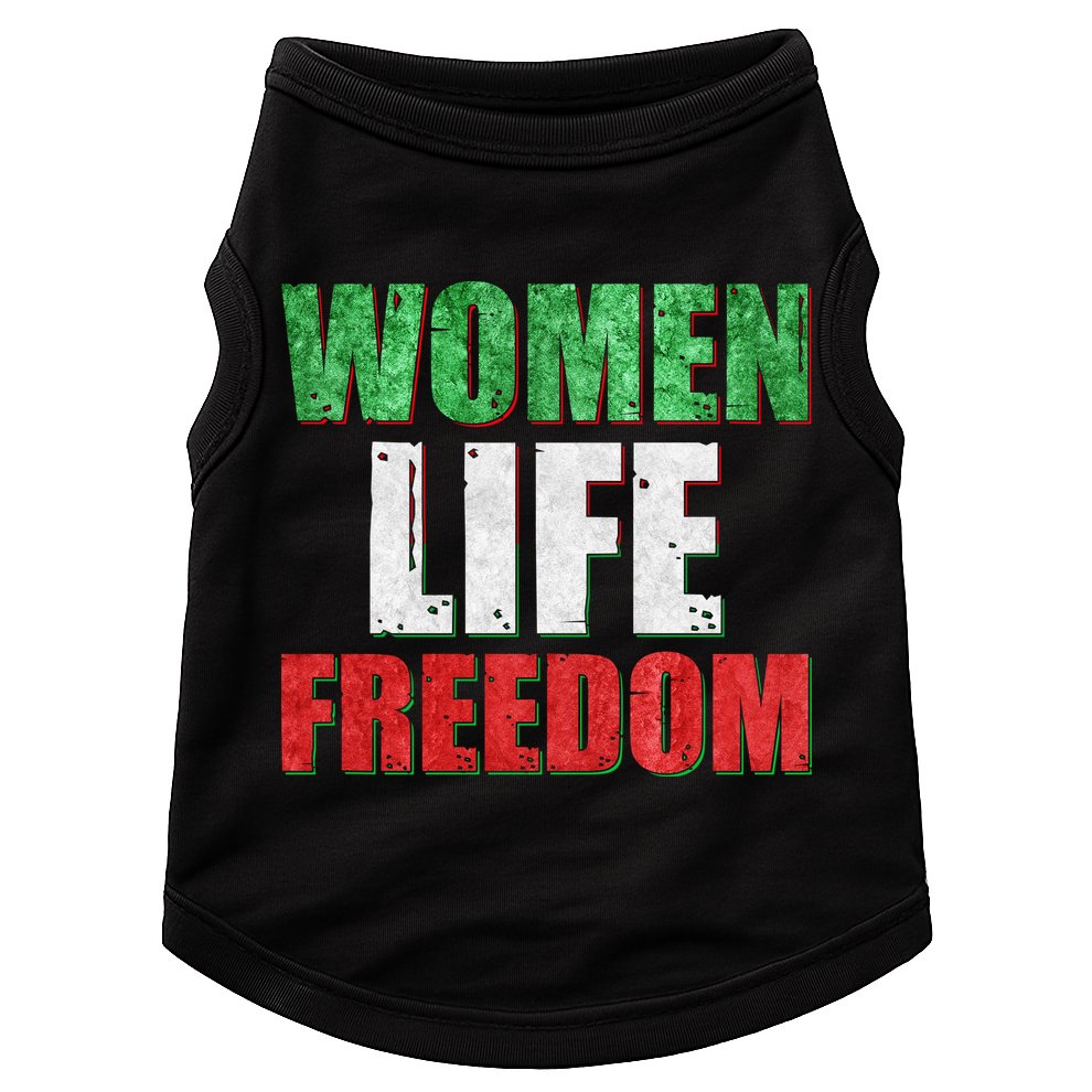 Women Life Freedom Mahsa Amini Rise With The Women Of Iran Doggie Tank