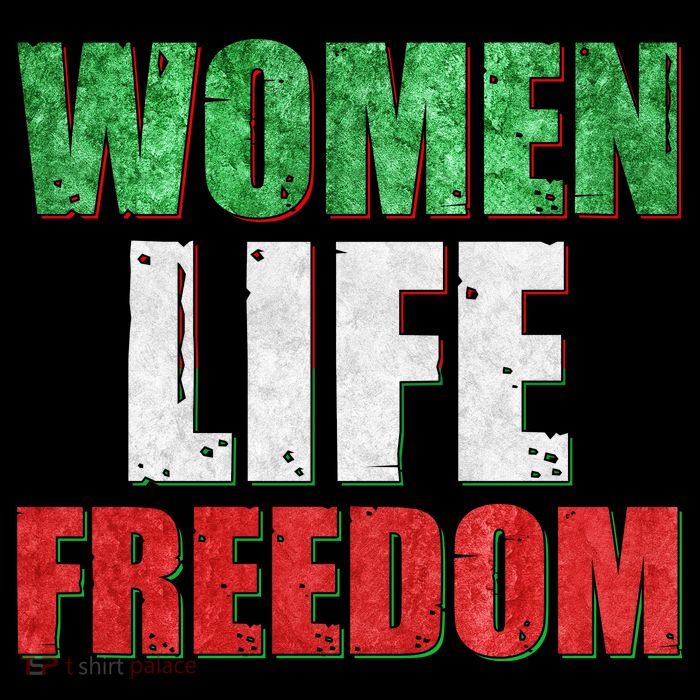 Women Life Freedom Mahsa Amini Rise With The Women Of Iran Tall T-Shirt